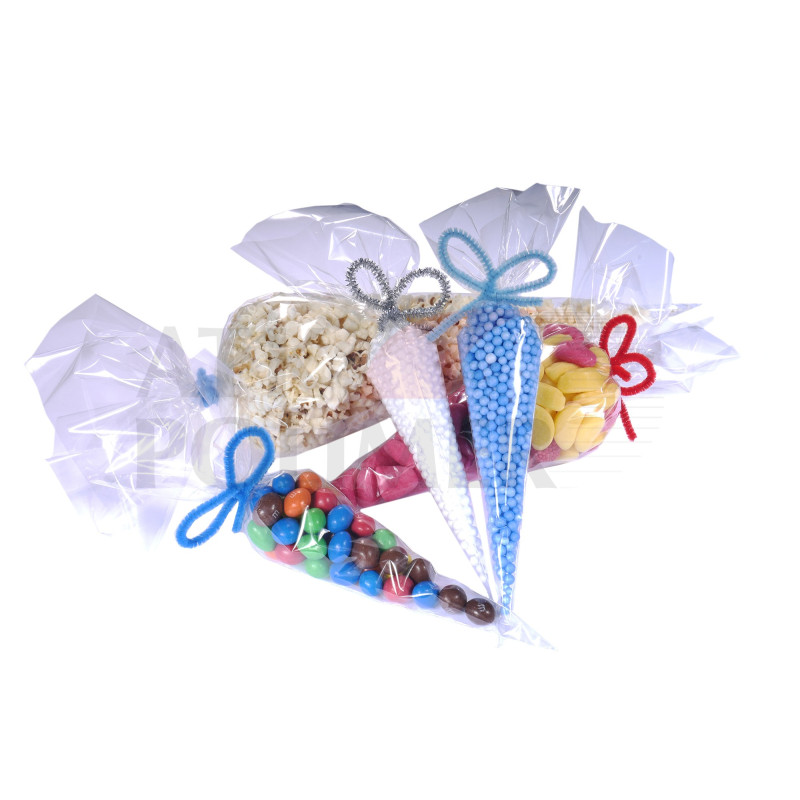 12x25 100 szt rożki foliowe celofanowe Opakowania.eu