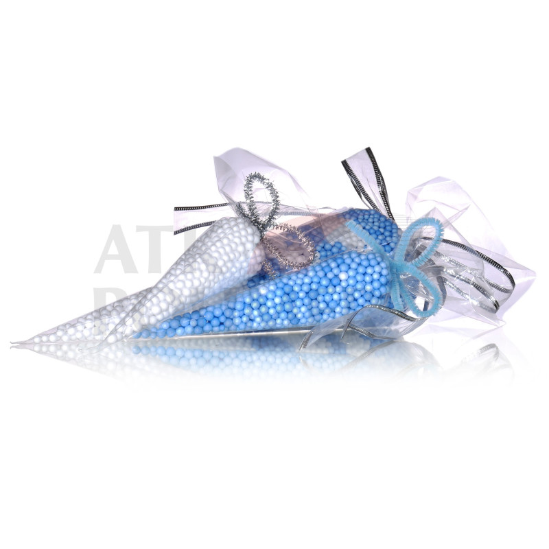 12x25 100 szt rożki foliowe celofanowe Opakowania.eu