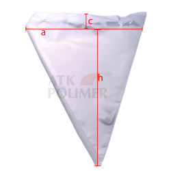 12x25 100 szt rożki foliowe celofanowe Opakowania.eu