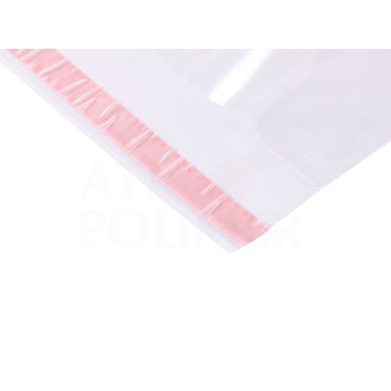 35x40+5 PE woreczki foliowe zaklejane Opakowania.eu