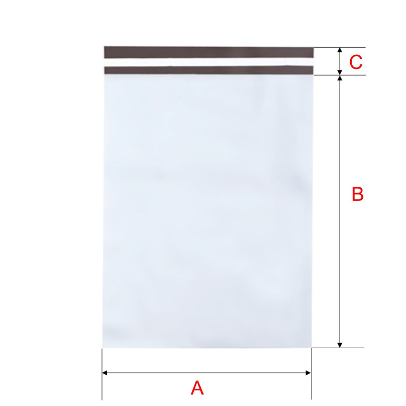 400x450 foliopaki worki kurierskie 100 szt. Opakowania.eu